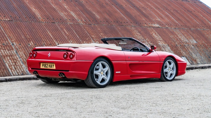 Ferrari F355 Spider UK Version 1996. Desktop wallpaper