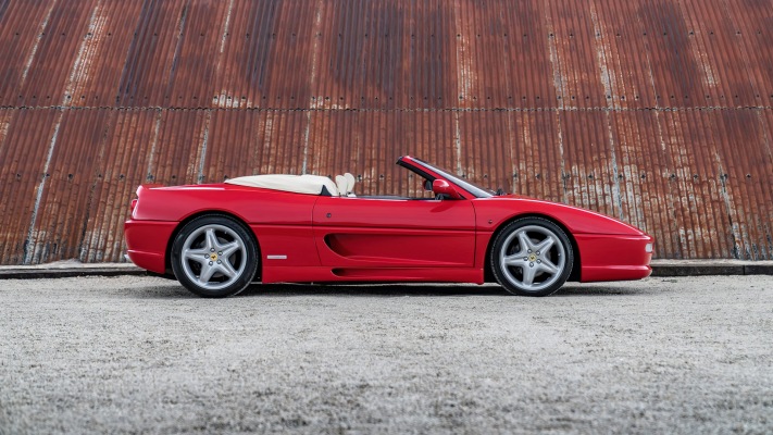 Ferrari F355 Spider UK Version 1996. Desktop wallpaper