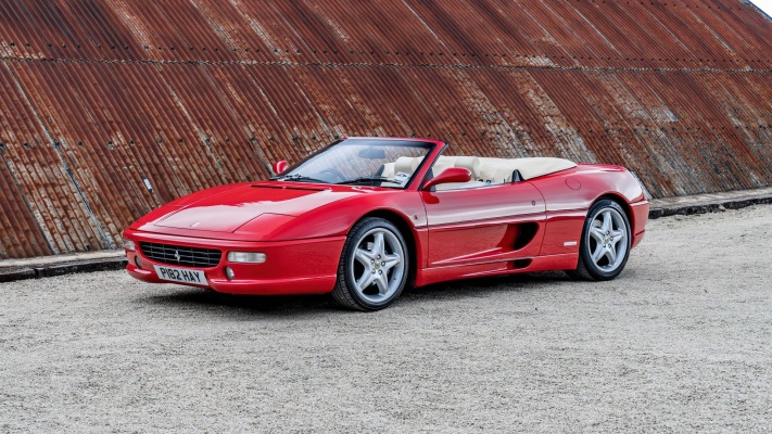 Ferrari F355 Spider UK Version 1996. Desktop wallpaper