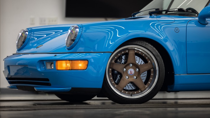 Porsche 911 Everrati 2023. Desktop wallpaper
