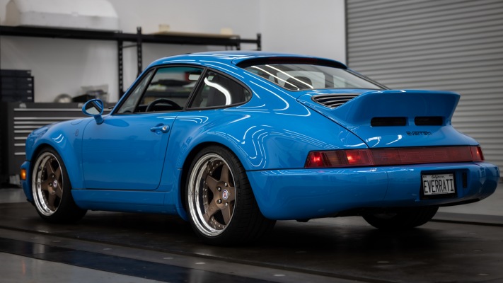 Porsche 911 Everrati 2023. Desktop wallpaper