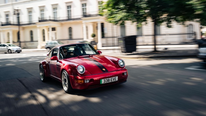 Porsche 911 Everrati 2021. Desktop wallpaper