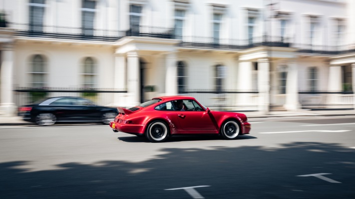 Porsche 911 Everrati 2021. Desktop wallpaper