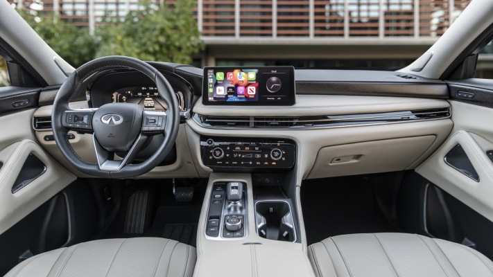 Infiniti QX60 2023. Desktop wallpaper