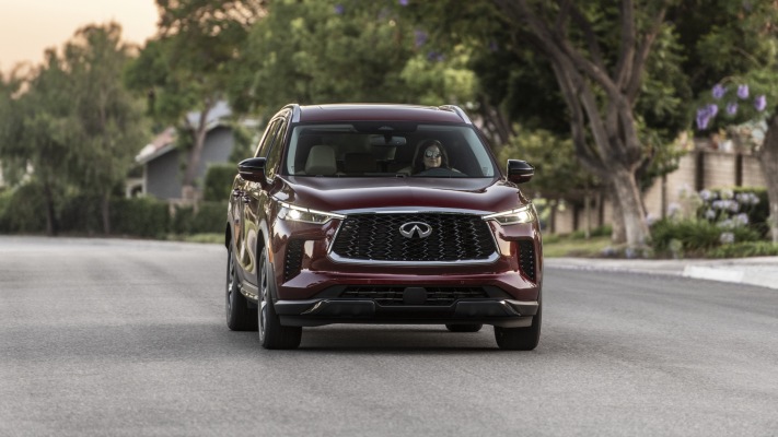 Infiniti QX60 2023. Desktop wallpaper