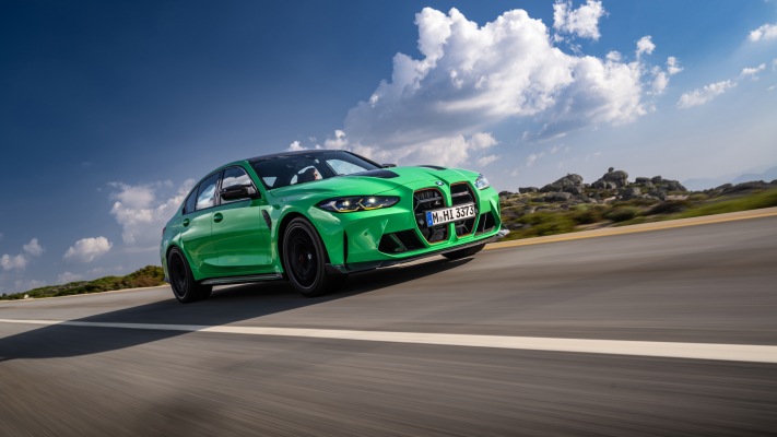 BMW M3 CS 2024. Desktop wallpaper