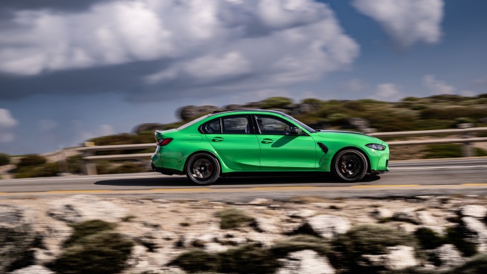 BMW M3 CS 2024. Desktop wallpaper