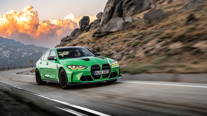 BMW M3 CS 2024. Desktop wallpaper
