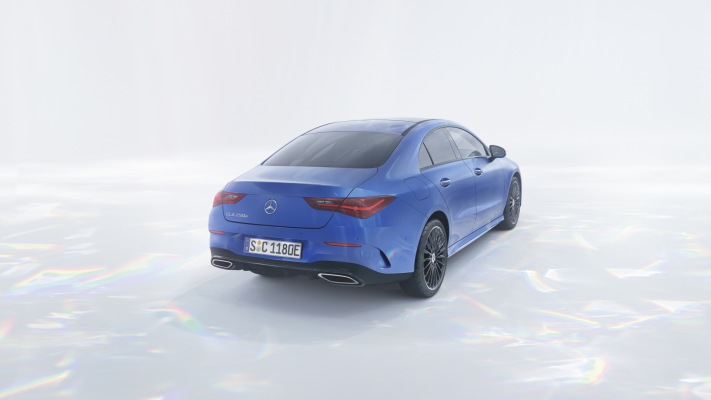 Mercedes-Benz CLA 250e 2023. Desktop wallpaper