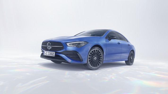 Mercedes-Benz CLA 250e 2023. Desktop wallpaper