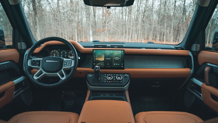 Land Rover Defender 130 First Edition 2023. Desktop wallpaper
