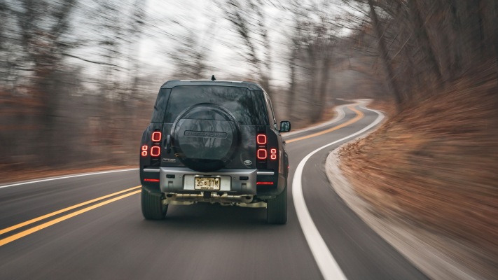Land Rover Defender 130 First Edition 2023. Desktop wallpaper