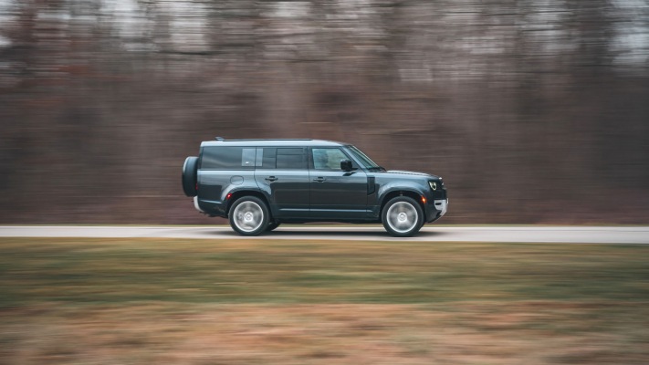 Land Rover Defender 130 First Edition 2023. Desktop wallpaper