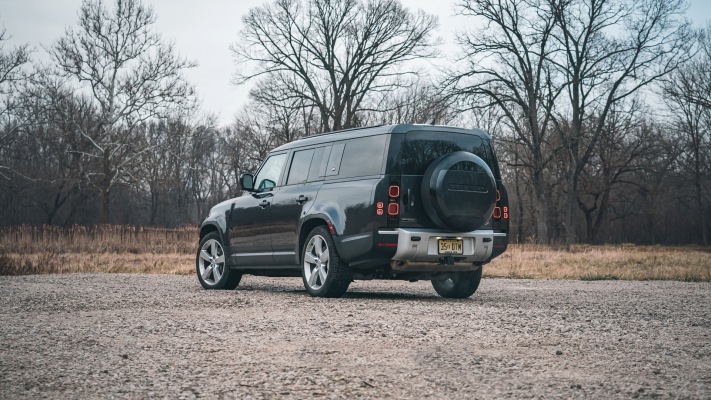 Land Rover Defender 130 First Edition 2023. Desktop wallpaper