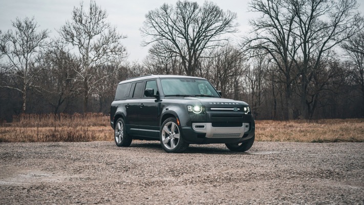 Land Rover Defender 130 First Edition 2023. Desktop wallpaper