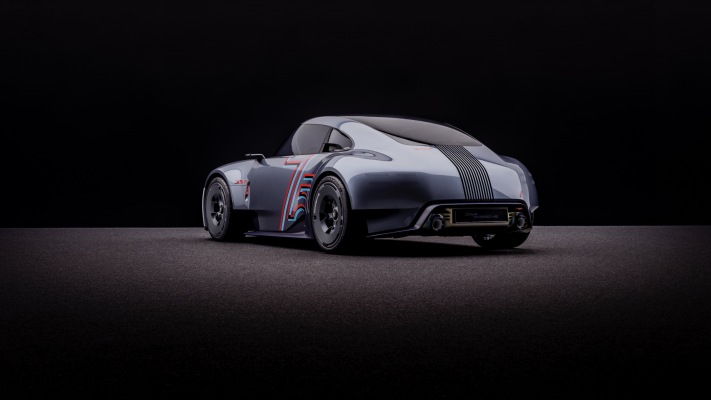 Porsche Vision 357 Concept 2023. Desktop wallpaper