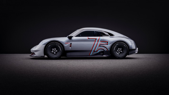 Porsche Vision 357 Concept 2023. Desktop wallpaper