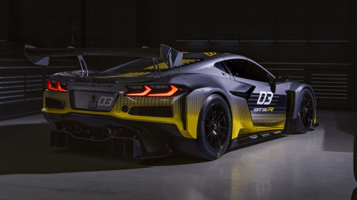 Chevrolet Corvette Z06 GT3.R 2024. Desktop wallpaper