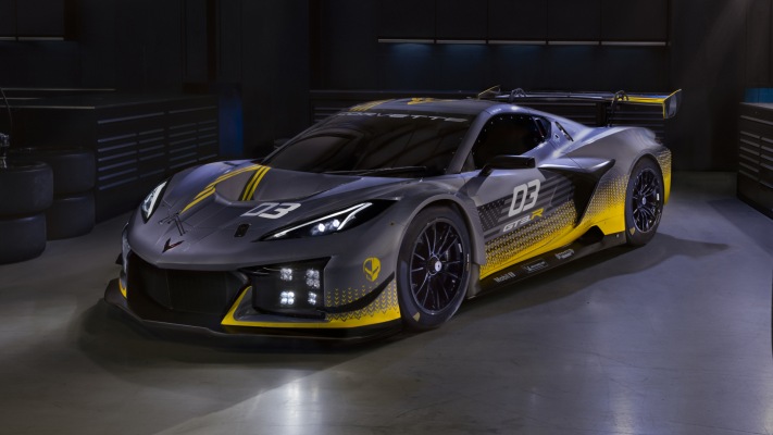 Chevrolet Corvette Z06 GT3.R 2024. Desktop wallpaper