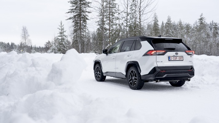 Toyota RAV4 GR Sport 2023. Desktop wallpaper