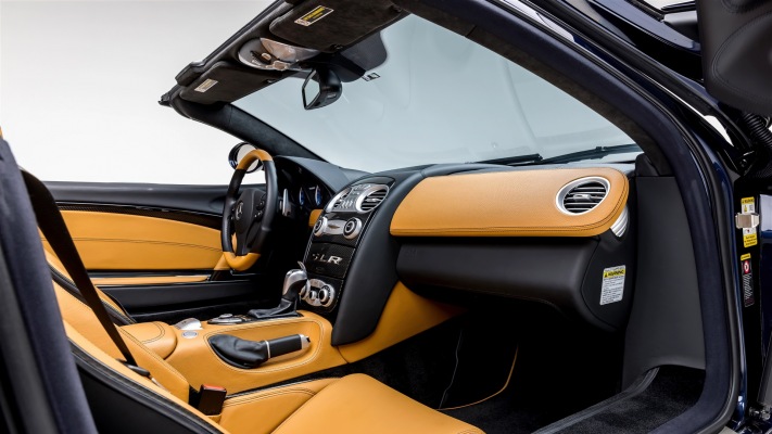 Mercedes-Benz McLaren SLR Roadster 2008. Desktop wallpaper