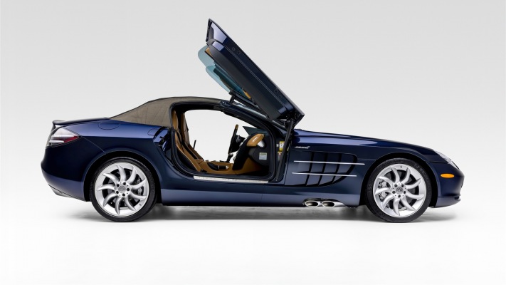 Mercedes-Benz McLaren SLR Roadster 2008. Desktop wallpaper
