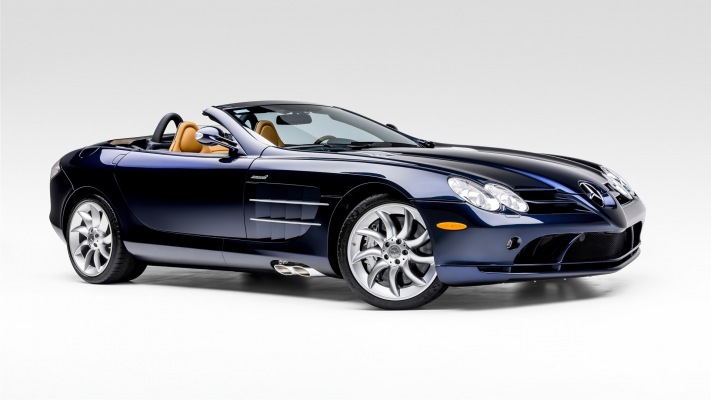 Mercedes-Benz McLaren SLR Roadster 2008. Desktop wallpaper