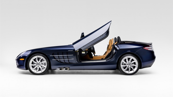 Mercedes-Benz McLaren SLR Roadster 2008. Desktop wallpaper