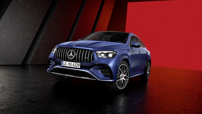 Mercedes-AMG GLE 53 Coupe 2024. Desktop wallpaper