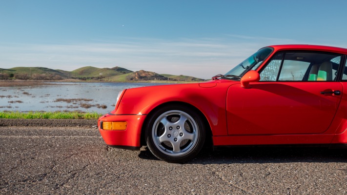 Porsche 911 Turbo S2 USA Version 1992. Desktop wallpaper