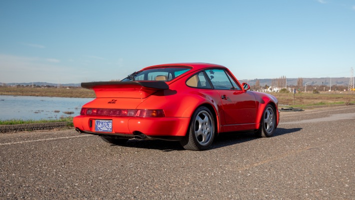 Porsche 911 Turbo S2 USA Version 1992. Desktop wallpaper