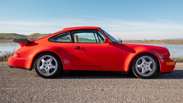 Porsche 911 Turbo S2 USA Version 1992. Desktop wallpaper