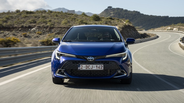 Toyota Corolla Hatchback 2023. Desktop wallpaper