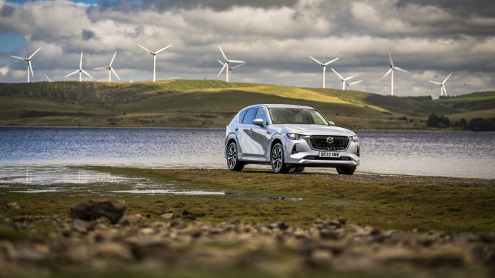 Mazda CX-60 Takumi UK Version 2022. Desktop wallpaper