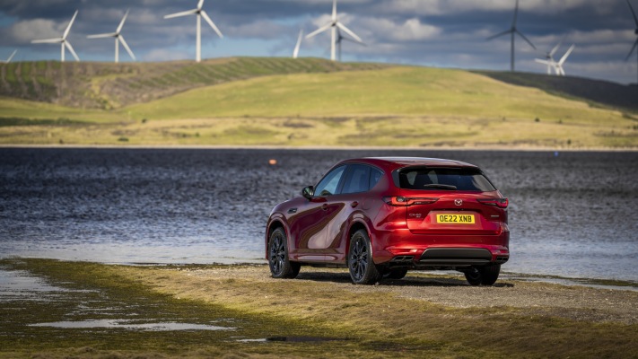 Mazda CX-60 Homura UK Version 2022. Desktop wallpaper