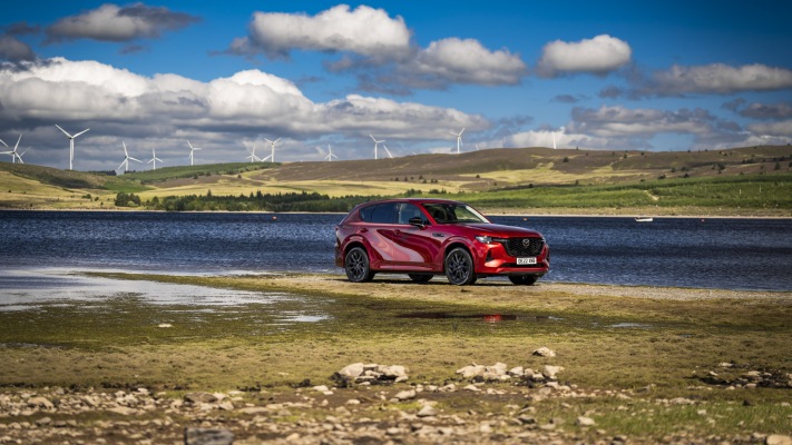 Mazda CX-60 Homura UK Version 2022. Desktop wallpaper