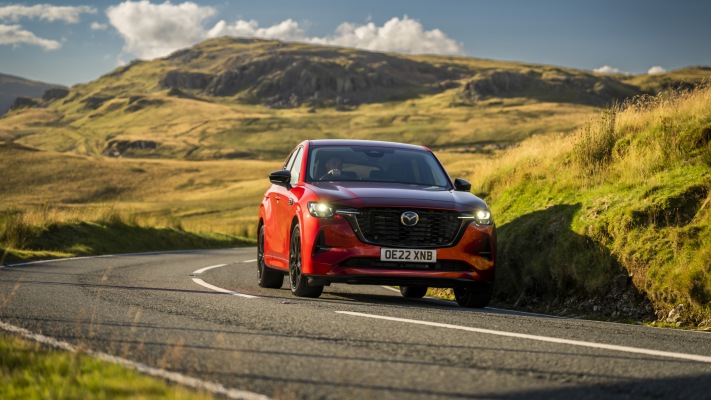 Mazda CX-60 Homura UK Version 2022. Desktop wallpaper