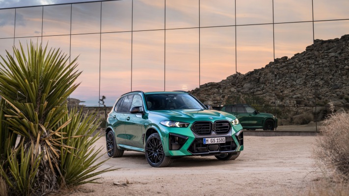 BMW X5 M Competition 2024. Desktop wallpaper