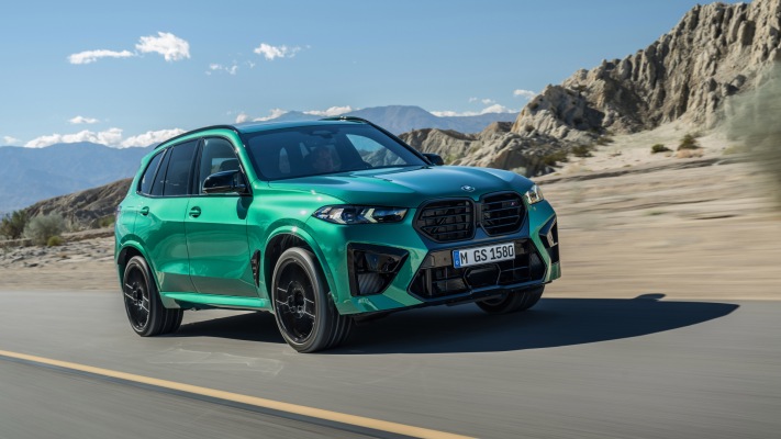 BMW X5 M Competition 2024. Desktop wallpaper