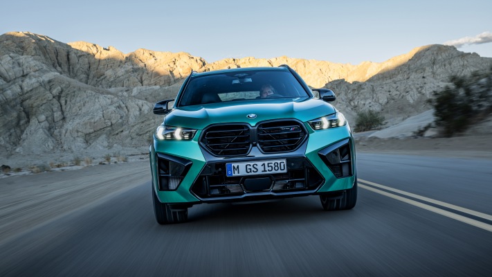 BMW X5 M Competition 2024. Desktop wallpaper