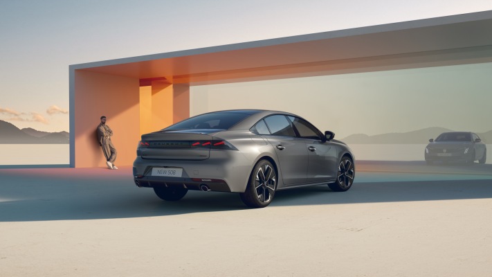 Peugeot 508 2023. Desktop wallpaper