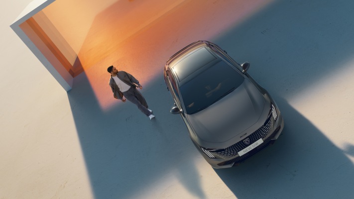 Peugeot 508 2023. Desktop wallpaper