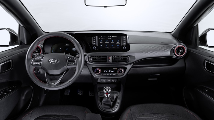 Hyundai i10 N Line 2024. Desktop wallpaper
