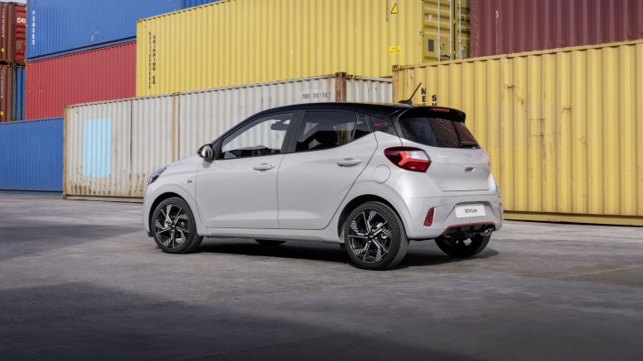 Hyundai i10 N Line 2024. Desktop wallpaper