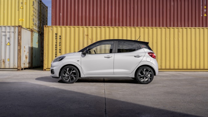 Hyundai i10 N Line 2024. Desktop wallpaper