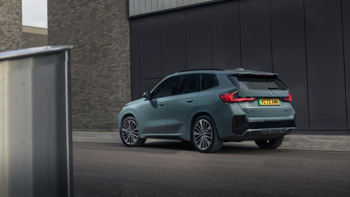 BMW iX1 xDrive30 M Sport UK Version 2023. Desktop wallpaper