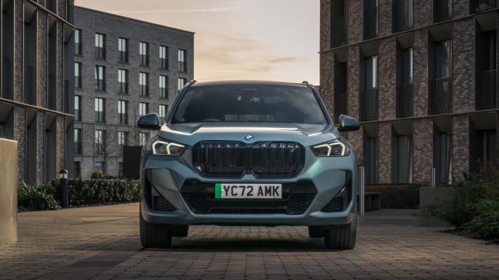 BMW iX1 xDrive30 M Sport UK Version 2023. Desktop wallpaper