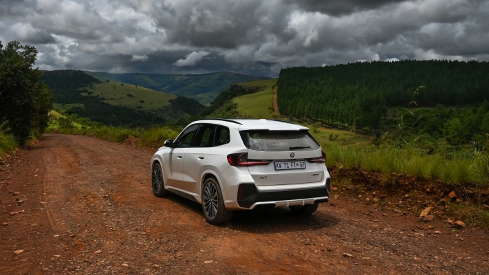 BMW X1 sDrive18i ZA Version 2023. Desktop wallpaper