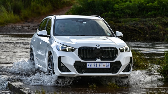 BMW X1 sDrive18i ZA Version 2023. Desktop wallpaper