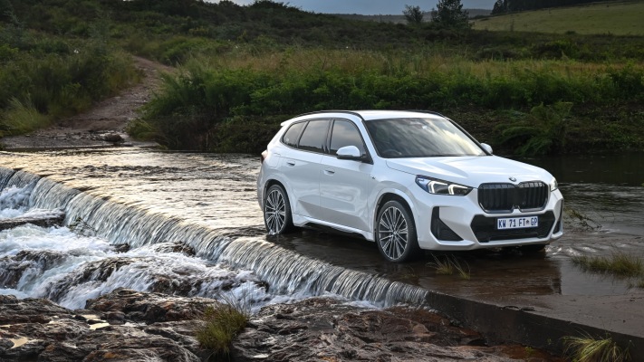 BMW X1 sDrive18i ZA Version 2023. Desktop wallpaper